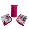 Conjunto 3 peças pets rosa pink