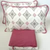 Jogo de cama rosa