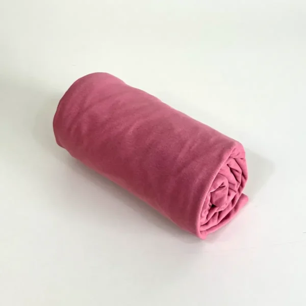 Lençol de Malha com Elástico Rosa Antigo