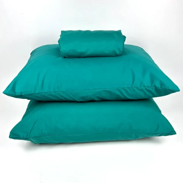 Jogo de Cama 3 Peças Micropercal 200 Fios Verde