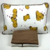 Jogo de Cama Solteiro 3 Peças Malha Capivara in Love