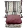 Jogo de Cama 4 Peças Plush Nevada Rosa Antigo