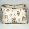 Par de Fronha de Malha Capivara in Love Bege