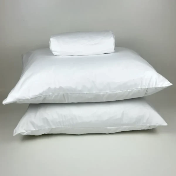 Jogo de Cama 3 Peças Micropercal 200 fios Liso Branco