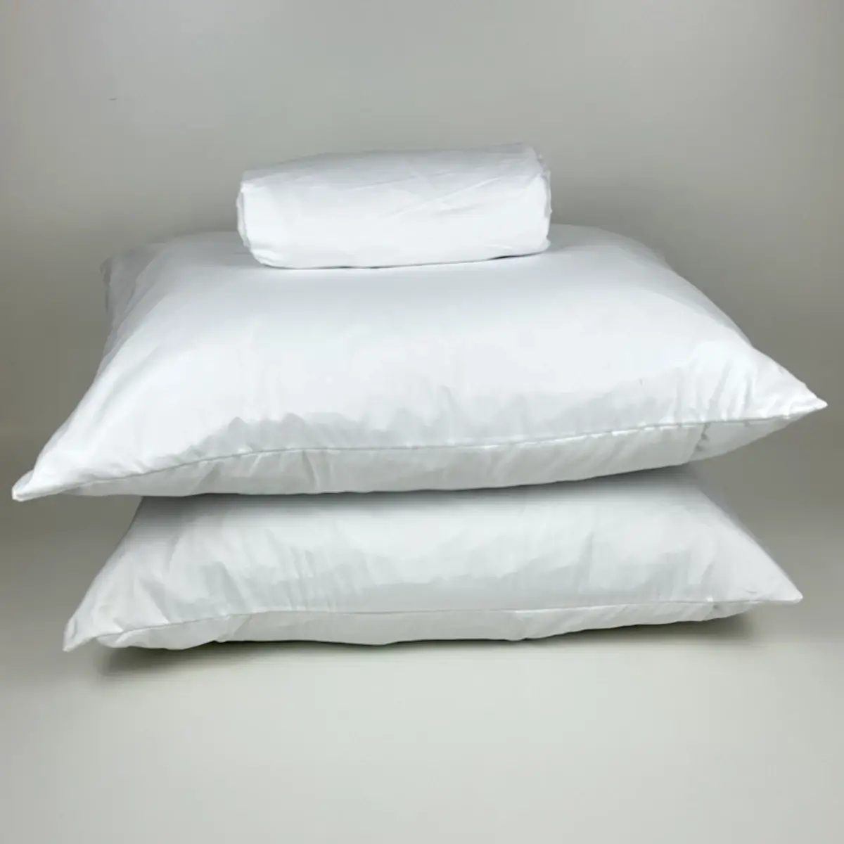Jogo de Cama Queen 3 Peças Micropercal 200 fios Liso Branco – Colloda
