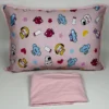 Jogo de Cama Solteiro 2 Peças Malha Baby Sleep Rosa Bebê