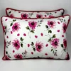 Par de Fronhas de Malha Bouquet Elegance Rosa Pink-1