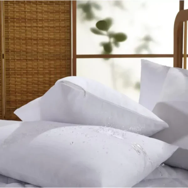 Capa Protetora Para Travesseiro, Tecido Repelente, Lavável, com Zíper - Edromania - 5