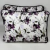 Par de Fronhas de Malha Floral Violeta