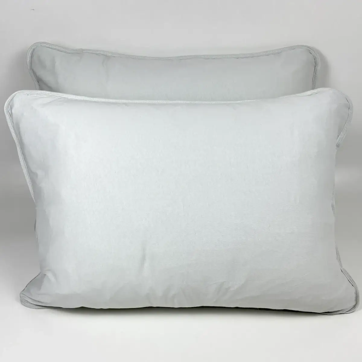 Par de Fronhas de Malha Liso Branco