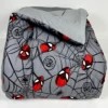 Edredom de Malha Homem Aranha Cinza - 2