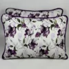 Par de Fronha de Malha Floral Violeta