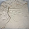 Lençol de Plush com Elástico Creme - 2