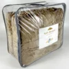 Coberdrom de Plush Queen Bege Champagne Cobertor Luxo Premium - 4
