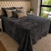 Coberdrom de Plush Queen Chumbo Imperial Cobertor Luxo Premium - 1