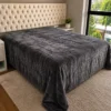 Coberdrom de Plush Queen Chumbo Imperial Cobertor Luxo Premium - 3
