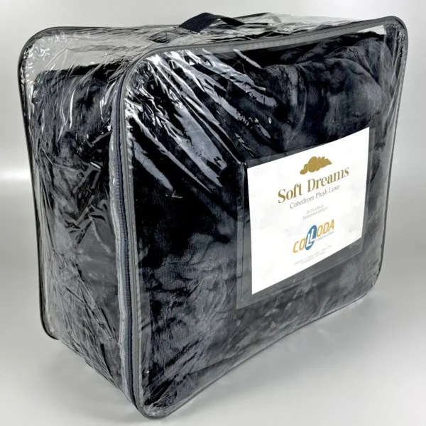Coberdrom de Plush Queen Chumbo Imperial Cobertor Luxo Premium - 4