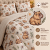 Edredom de Malha Capivara Duplaface